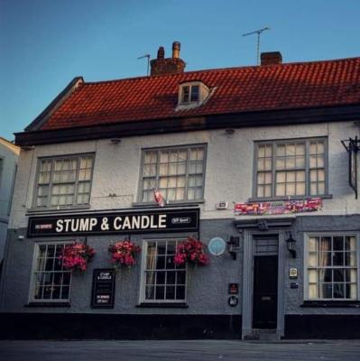 Stump and Candle - image 1